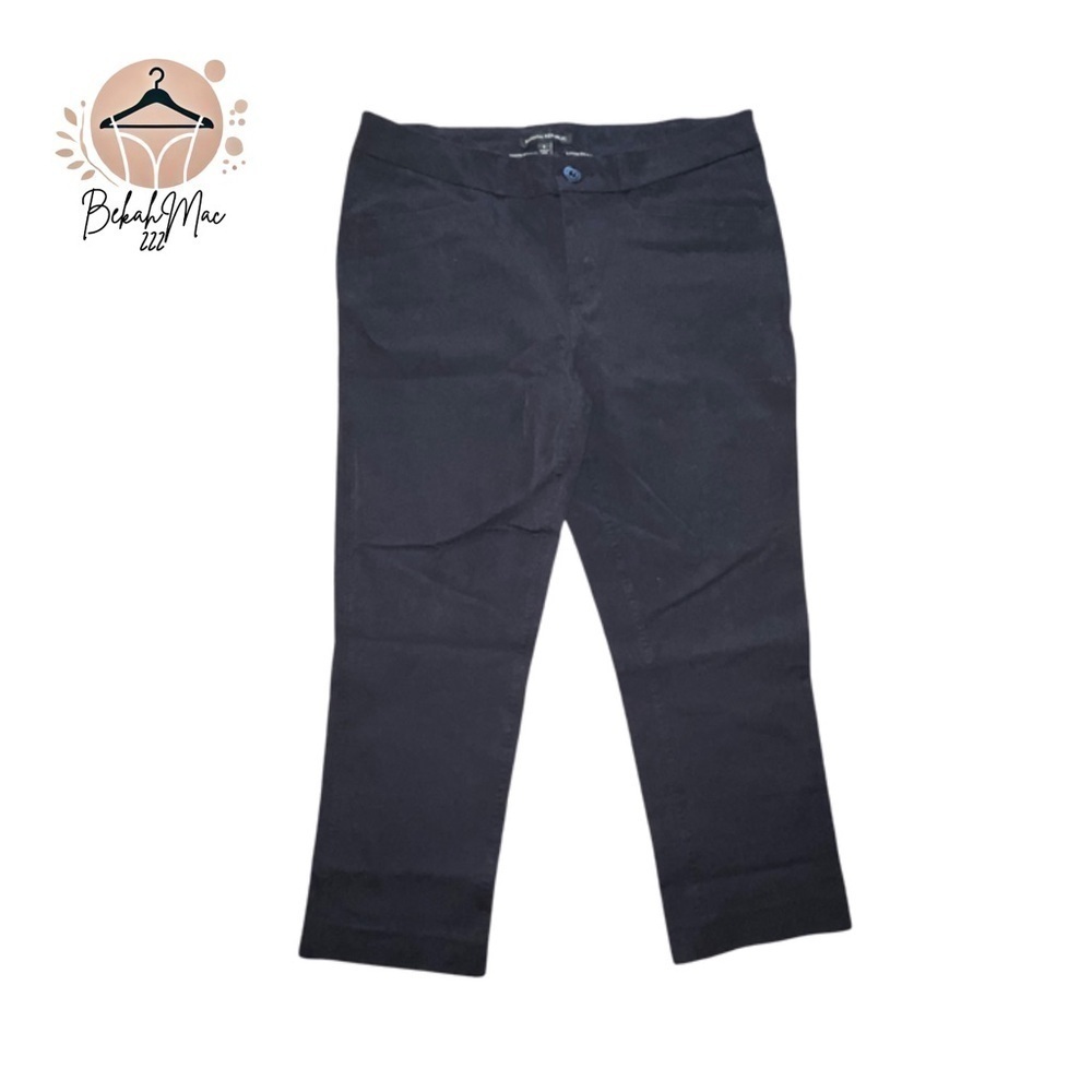 Banana Republic Women’s Sleek Black Trousers, Size 8 - Perfect for Work and Play